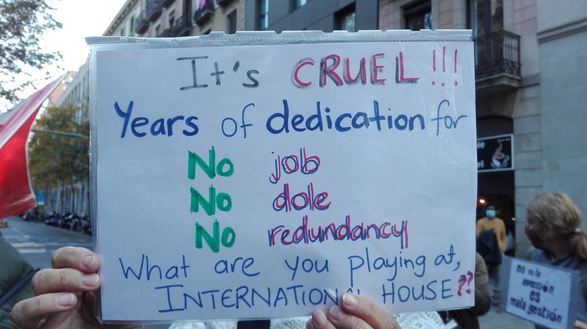 Proud of yourselves International House? #abandonedbyih #elt @ihstaff  <a href="/IHWorld/">International House</a> <a href="/ELGazette/">EL Gazette (English Language Gazette)</a>  <a href="/TeflUnion/">TEFL Workers' Union</a> <a href="/ELTAdvocacy/">ELT ADVOCACY Ireland</a> <a href="/taw_sig/">teachers_as_workers</a> <a href="/theeltworker/">theeltworker</a>
