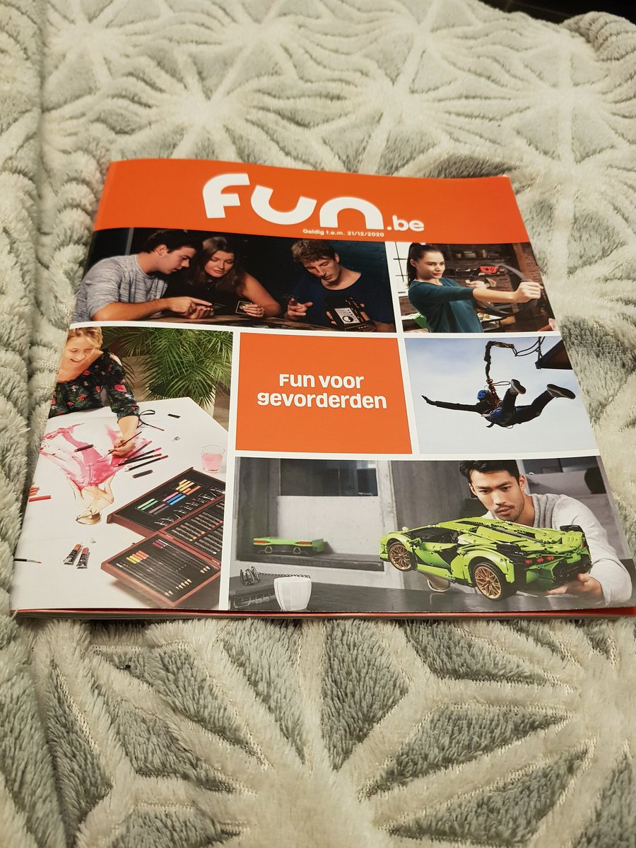 Merci @funbelgium voor de mooie korting en de supersnelle levering! En pluspunten voor de "fun voor gevorderden" folder 😄