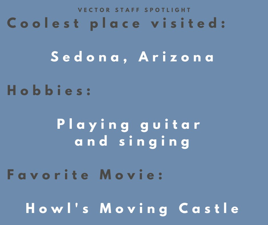 vector_eng's tweet image. Staff Spotlight: Meet Vector writer Reed Rothe!🎉 
Reed is a first year Biomedical Engineering major, originally from D'Hanis, TX. During his free time, Reed enjoys reading as well as playing the guitar and singing. To learn more about Reed, visit utvector.com/meet-our-staff