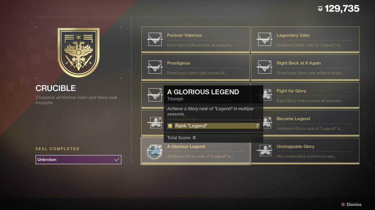 msodac's tweet image. Today marked my lucky #7 for Legends! Since you love the number 7 I thought I'd share it with you @Bungie, @A_dmg04, @Cozmo23. #Destiny2 #destinythegame