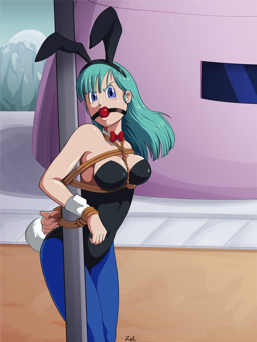ZelgadisGW's tweet photo. #TiedThursday - #bulma
Been a while. Also, went with a classic #DragonBall here.
#bondage #damsel #did #ballgag #rope #fanart #bunnygirl https://t.co/OUE8gZAGxh