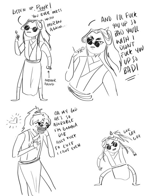 Mo Ran x Xia Sin as partners is why I get up in the morning~! ✨?? #2ha #ranwan 