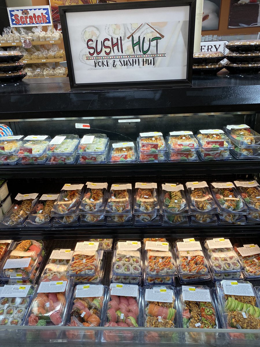 PanhandleCoop's tweet photo. Scottsbluff Main Street Market now has Sushi!  Made fresh daily! https://t.co/JBP9QTmxMn