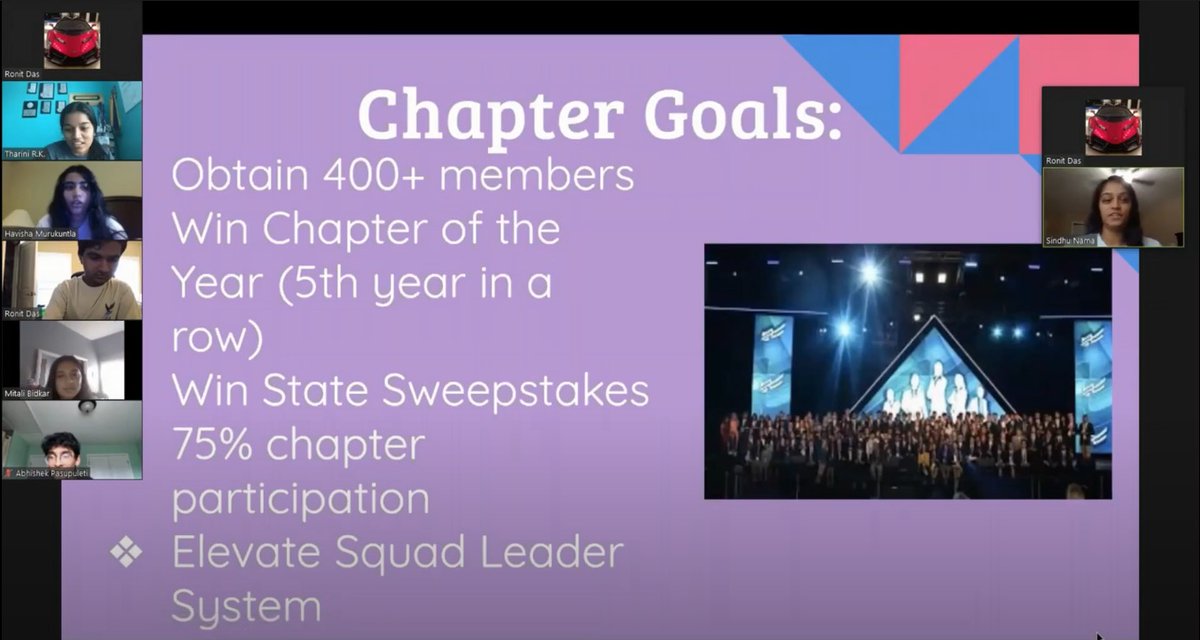TBT our kickoff meeting this year... Virtual recruitment drive successful with over 320 current members 👍 #ASPIRE