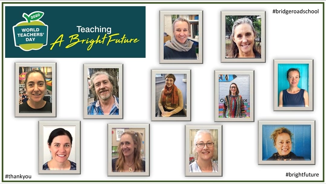 michellelgomes's tweet image. #brightfuture #teachersday2020 #bridgeroadschool @aitsl #proudprincipal #celebratesuccess