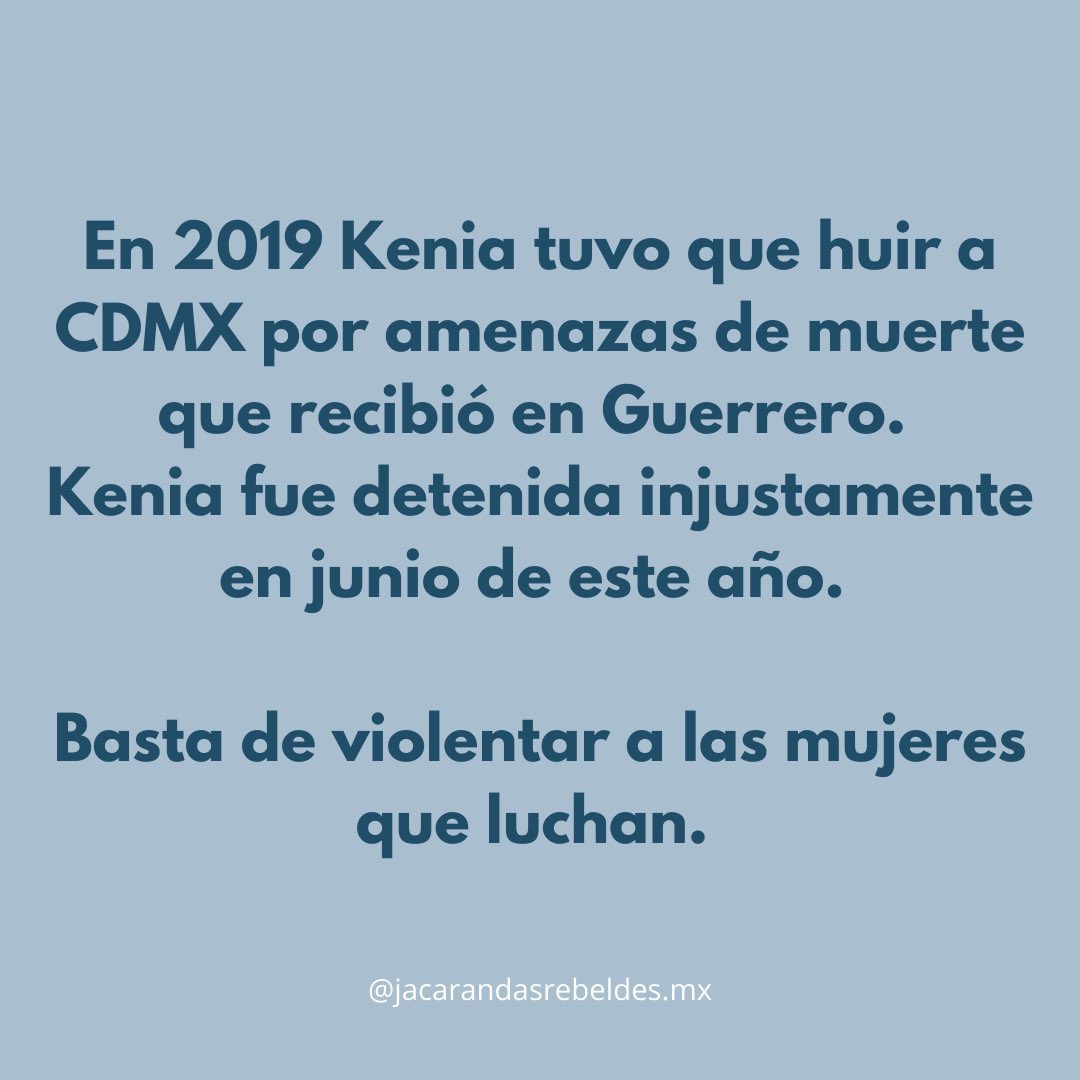 ¿Quién es Kenia Hernández y por qué la criminalizan? 
#LibertadParaKenia