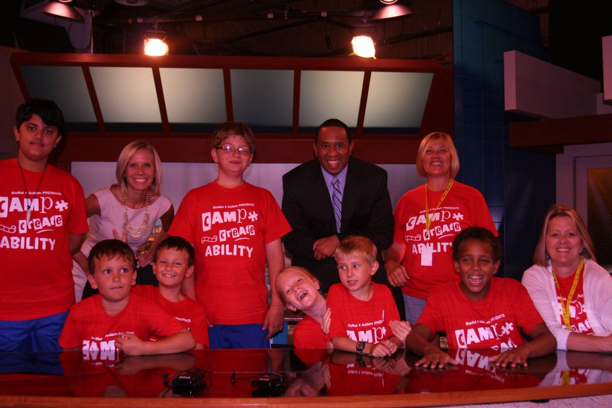 CreateabilityWI's tweet image. Who remembers this? In 2014, Camp Createability got the opportunity to tour the WKOW Studio! What a fun memory! #ThrowbackThursday #TBT #CreateabilityWI