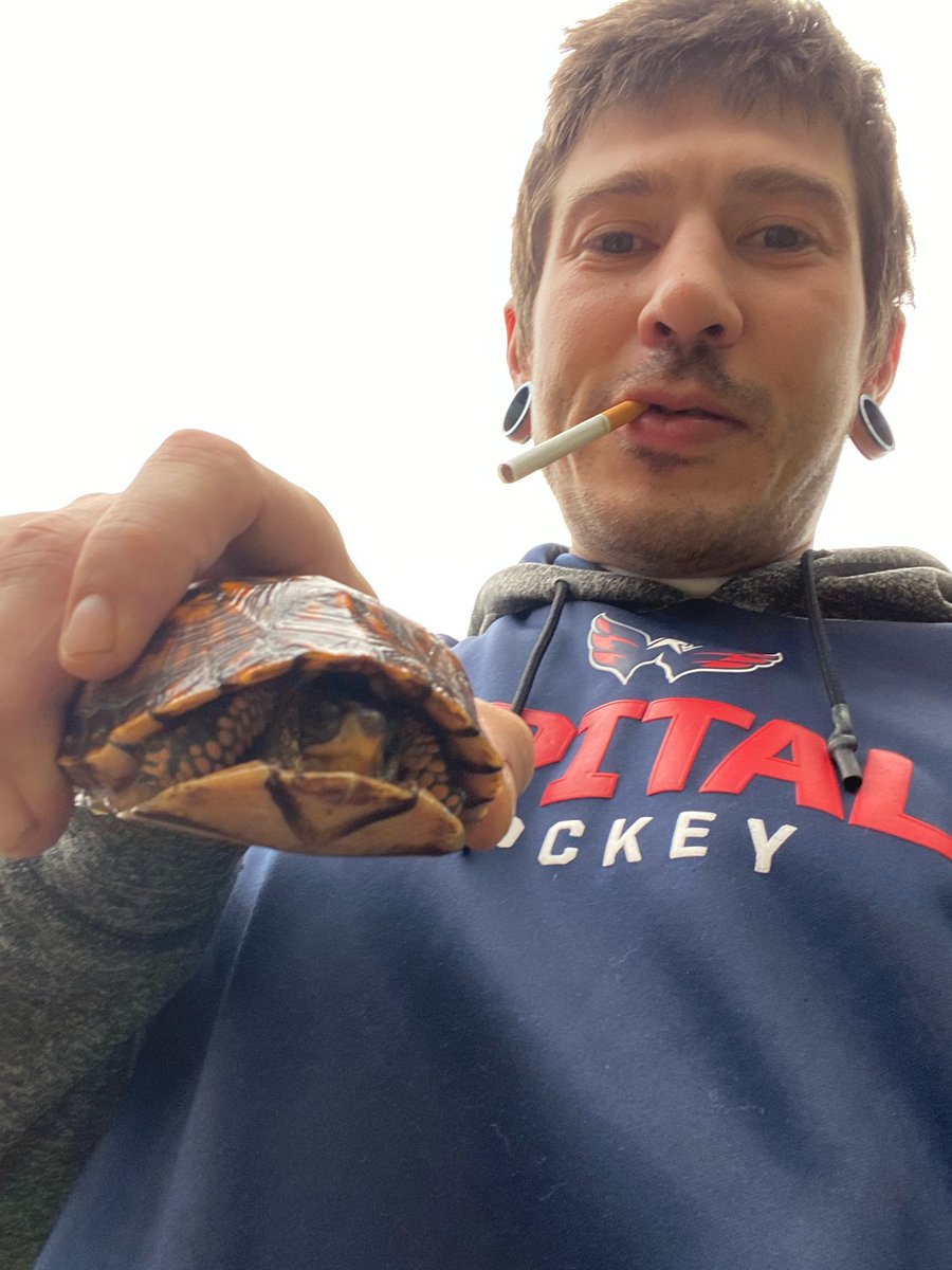 kagomekannibal's tweet photo. Saved a turtle on my way to work. I almost ran him over 😰 had to make a really fast u-turn and stop the on coming traffic for this little guy. My friend got out and moved him to the woods 🐢
#savetheturtles #stopforturtles #turtlecrossing https://t.co/4STBaZumoR