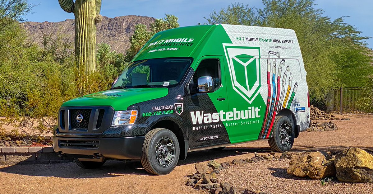 wastebuilt's tweet photo. Starting in mid-November 2020, Wastebuilt is pleased to announce an On-Site Mobile Hose Service in the Phoenix, AZ area. Stay tuned for more details in the coming weeks. #aeroquip #eaton #hydraulics #fluidconveyance https://t.co/KaztPL3VAJ