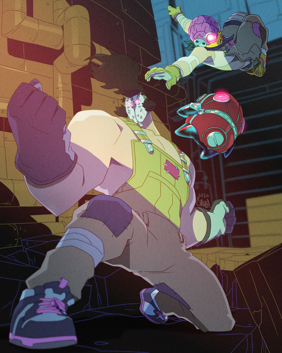theCHAMBA's tweet photo. https://t.co/cgBRAbLeKL

Final of #RandomVeus X #Dorohedoro (2 of 3) MashUp
What would the RandomVeus trio look like as Sorcerers, IN #RandomVeus style.

#Chamba #jeffreyCHAMBAcruz 
#ClipStudioPaintPro #intuos4 https://t.co/vV5YY6ctgG