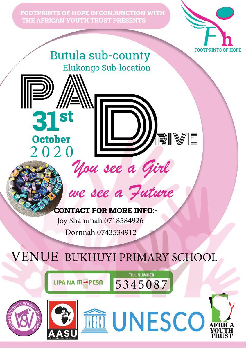 FootprintsofHO1's tweet photo. You see a girl,,,we see a future....footprintsofHOPE💥
#NewsGang 
#Tanzania
#BreastCancerAwarenessMonth . https://t.co/nvMrobQ4BR