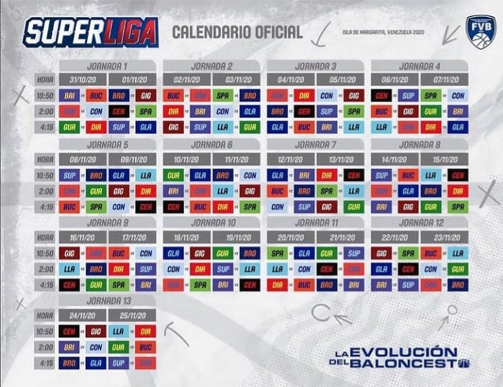 CondoresZulia's tweet photo. Calendario oficial de la @SuperligaVen #CondoresDelZulia https://t.co/H09xJw4r09