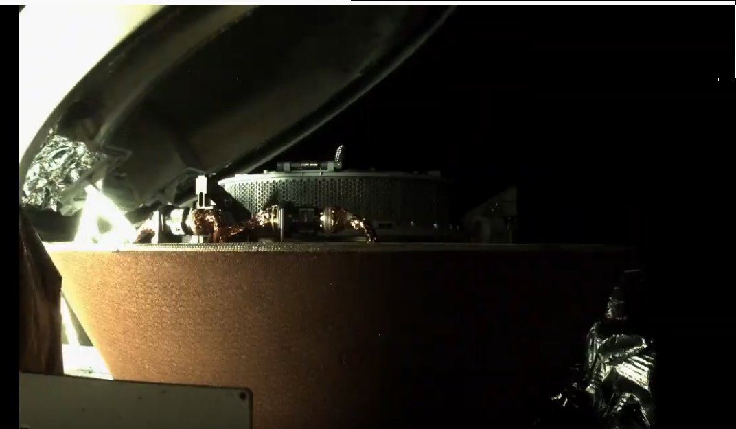 planet4589's tweet photo. The O-Rex sample capsule is closed! https://t.co/Gy7AZydawb