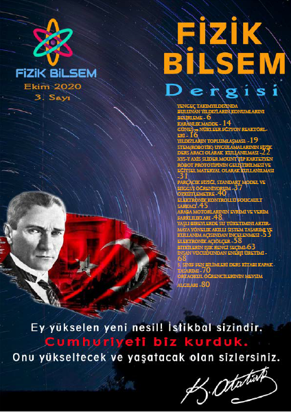 fizik_bilsem's tweet photo. FİZİK BİLSEM DERGİSİ Üçüncü Sayısını Cumhuriyet Bayramı'nda değerli okurlarımız ile buluşturmanın mutluluğunu yaşıyoruz.
https://t.co/UnWhOeHDTf
@BilsemMeb @mehmetnezirg @mramazanbarin https://t.co/zGclEpjCDr