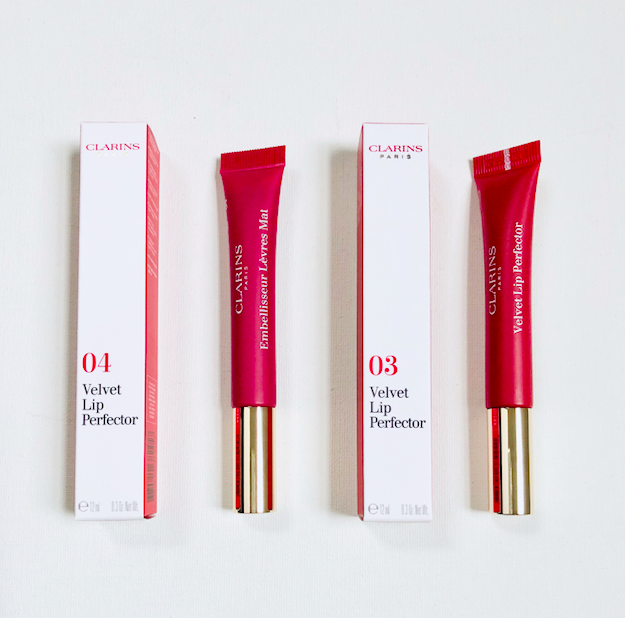 davelackie's tweet image. I'm giving away Clarins Velvet Lip Perfectors in Velvet Raspberry &amp;amp; Velvet Red. The formula creates a blur effect &amp;amp; smoothes lips. To enter, RT &amp;amp; follow @davelackie