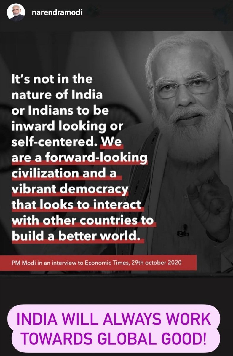 radiantxrani's tweet photo. सदा से, आज भी, और आने वाला कल रहेगा #मेराभारतमहान 🇮🇳 धन्यवाद @narendramodi 🙏🏻 https://t.co/OwbWKkJVvi