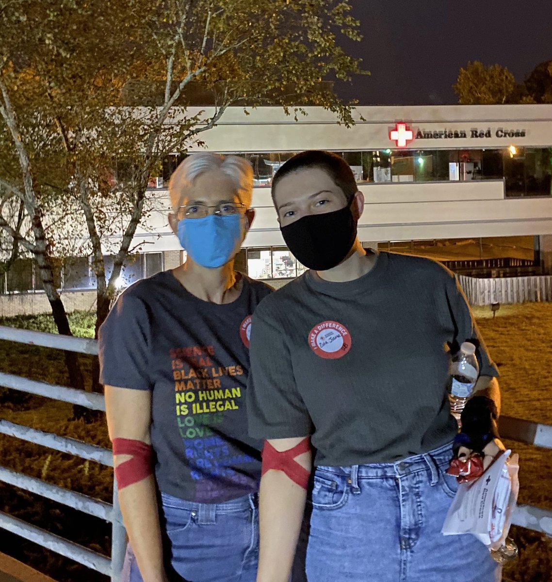AplinEDU's tweet photo. Another great 🩸 donation last night with my daughter! 
We love @SCRedCrossBlood 
I think they’re the best @RedCross out there. Always treat us so well! 
#donateblood #savealfe https://t.co/Ah5XnTXeB0