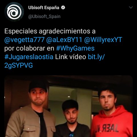 AlexbyMexico's tweet photo. (⏪)Hace 3 años Alexby están colaborando en #WhyGames a lado de Vegetta y Willy. https://t.co/K8QAGcfZAx