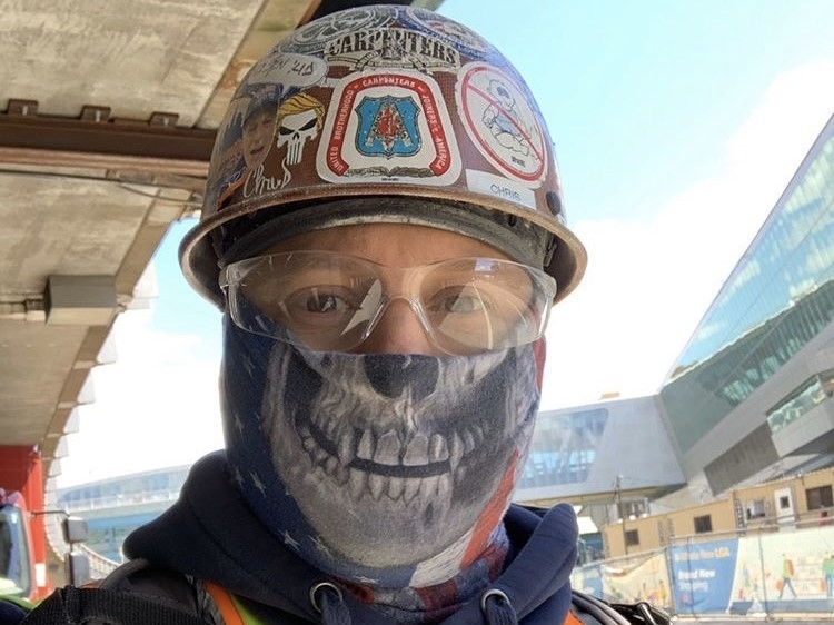 We can get into the spooky season spirit while still being safe on the jobsite. Got a photo of you #MaskedUp? Share it with us!