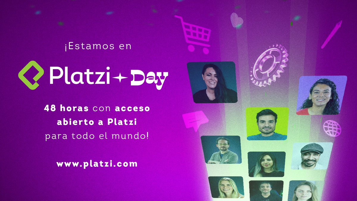 🔓  A partir de este momento #PlatziDay está OFICIALMENTE ABIERTO para TODOS 🎉

No tendrás otra oportunidad igual para crecer y encontrar tu vocación en el mundo TECH 🤓

Comparte y ENTRA YA 👉 platzi.com