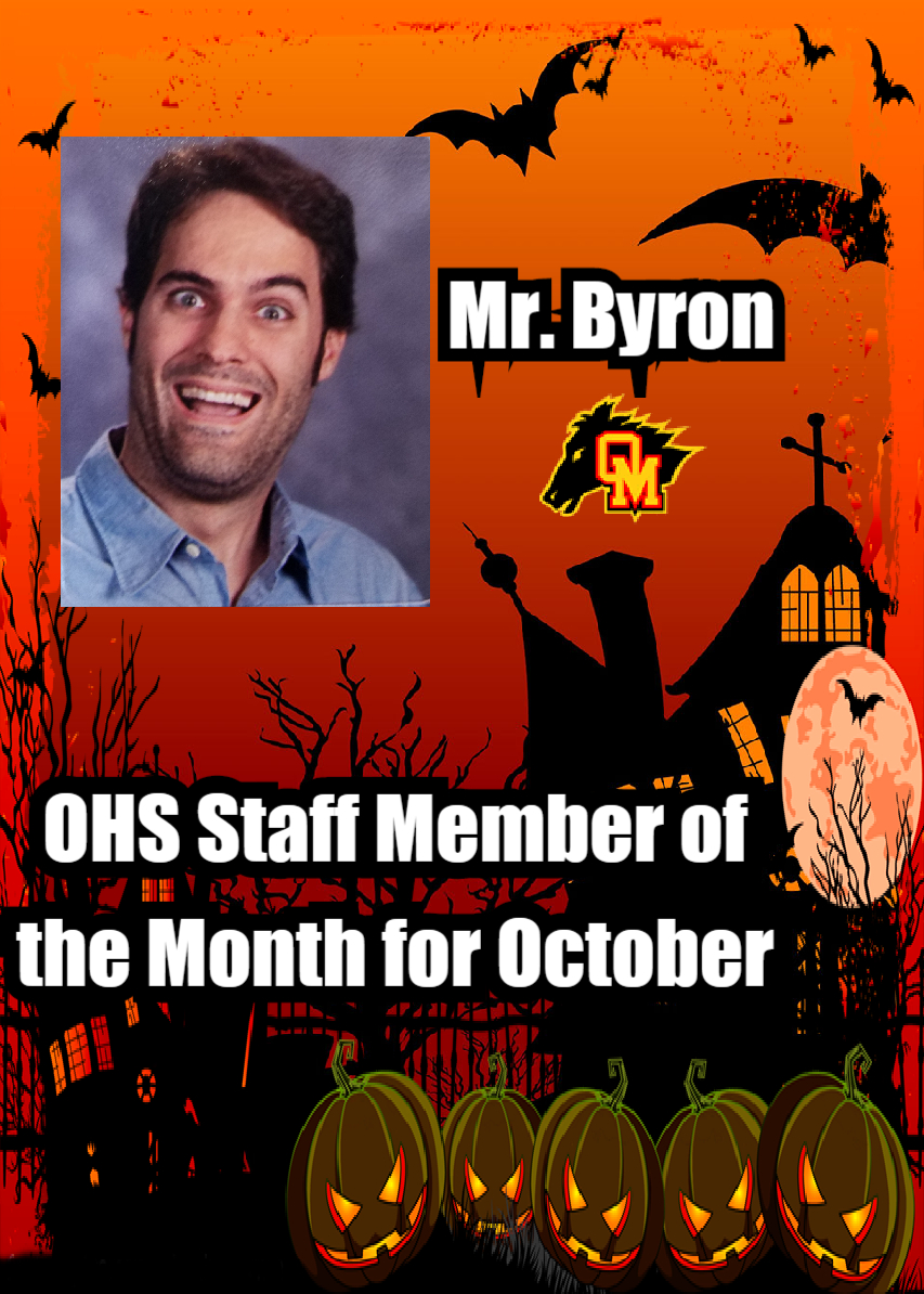 Congrats to Mr. Byron!!!