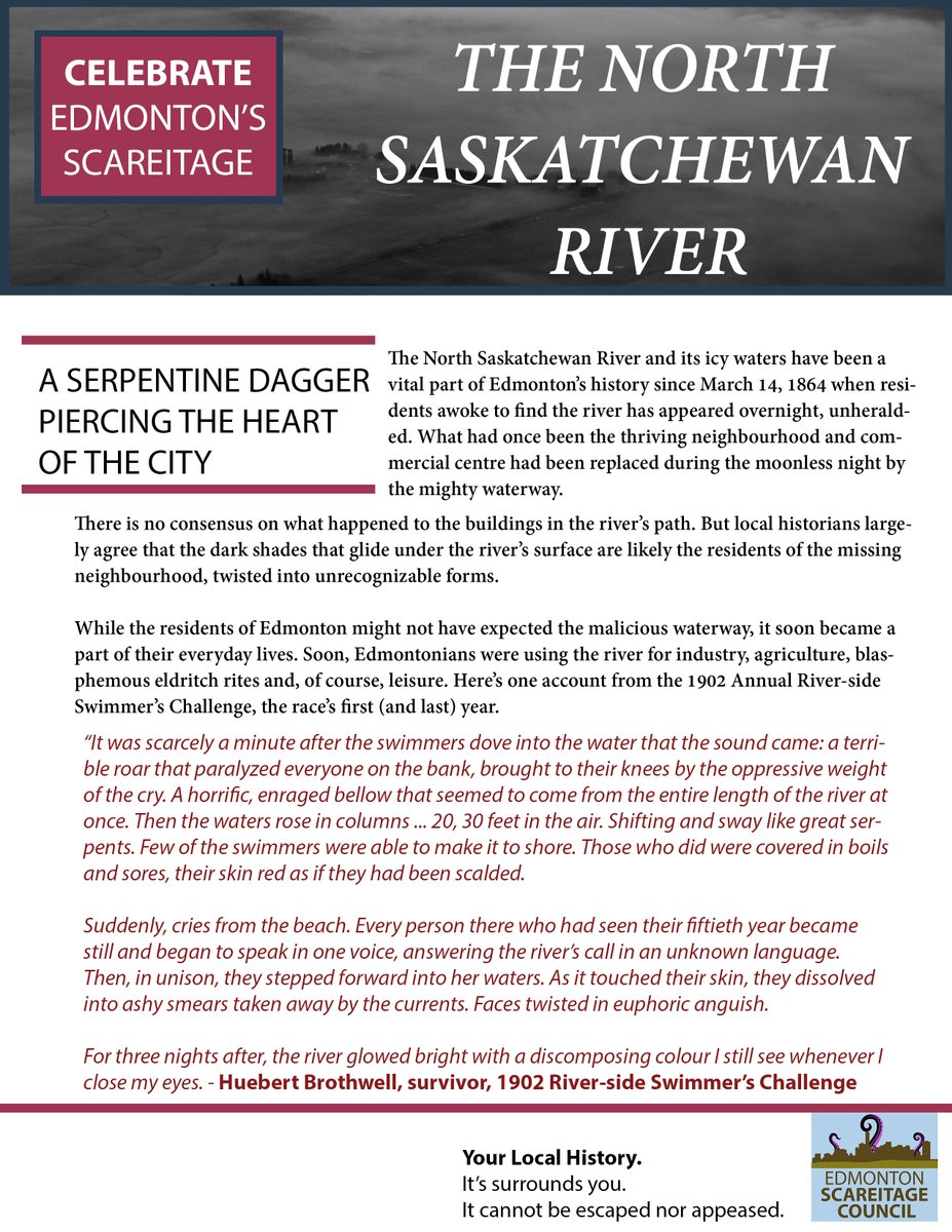 YEGScareitage's tweet photo. We've had a lot of fun sharing some of the #yegscareitage landmarks around #yeg!

We've got a couple more places we want to highlight during #YEGScareitageWeek - but we also want to hear your favourites! Share with us your scareitage stories! #yegdt https://t.co/S5QUzcHDPh