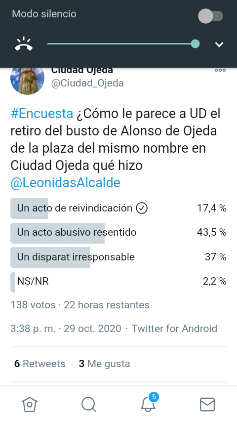 yadicarola's tweet photo. @Ciudad_Ojeda @LeonidasAlcalde #Un acto de reivindicación https://t.co/SzSJeQ4CU8