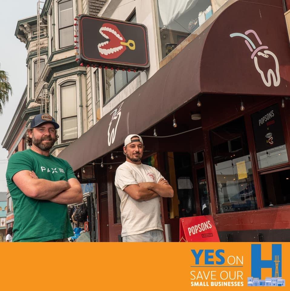 MissionMerchant's tweet photo. With the election on the horizon, we’re optimistic that the best years are ahead of us, especially for small businesses in commercial corridors. That’s why our board supports Prop H. Please support us and vote YES on proposition H. #yesonH #smallbiz #vote https://t.co/b5dtErH0RJ