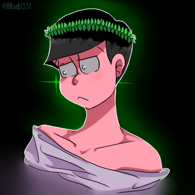 b4rb_ee's tweet photo. At first, I thought of making an account for my art, so I'm supposed to draw but I don't 😅 So, here's an old drawing of Megami Choro💚
#choromatsu #religionmatsu #devimega #宗教松 #おそ松さん #チョロ松 https://t.co/BUyjM5axmY