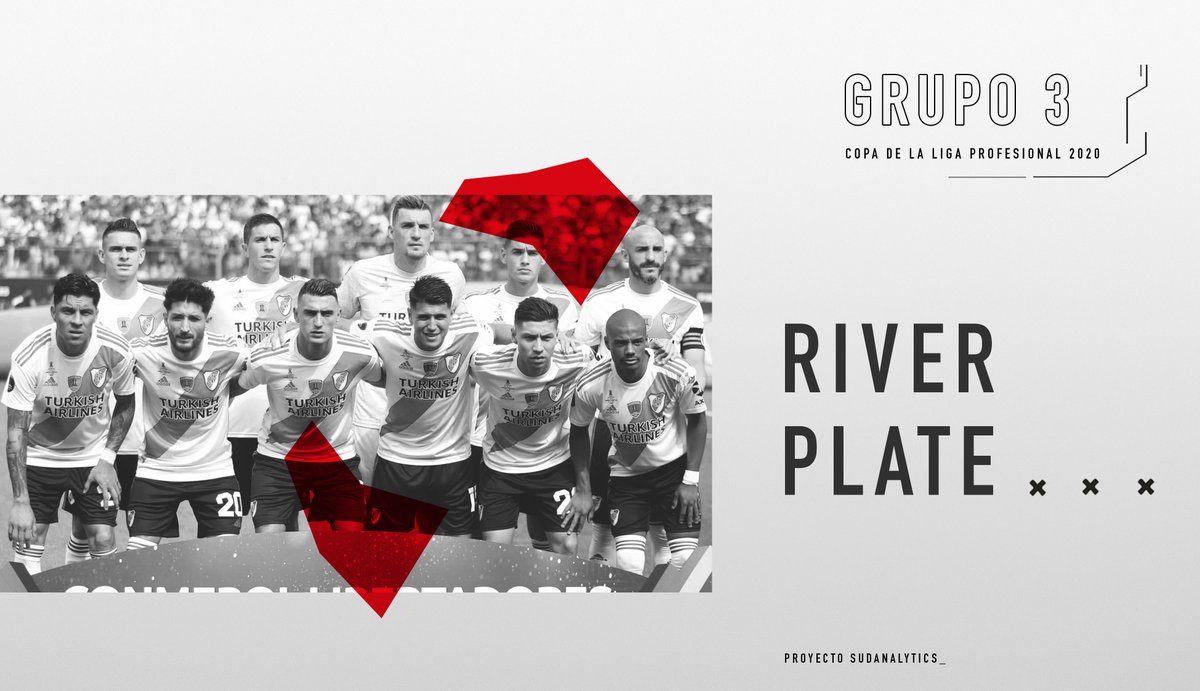 RIVER PLATE Posición en Superliga: 2A pesar de jugar Copa Libertadores y tener grandes aspiraciones, no debería complicarse la clasificación. Habrá rotación, pero también jugarán bastante los titulares. De los grandes candidatos. Julián Álvarez Santiago Sosa