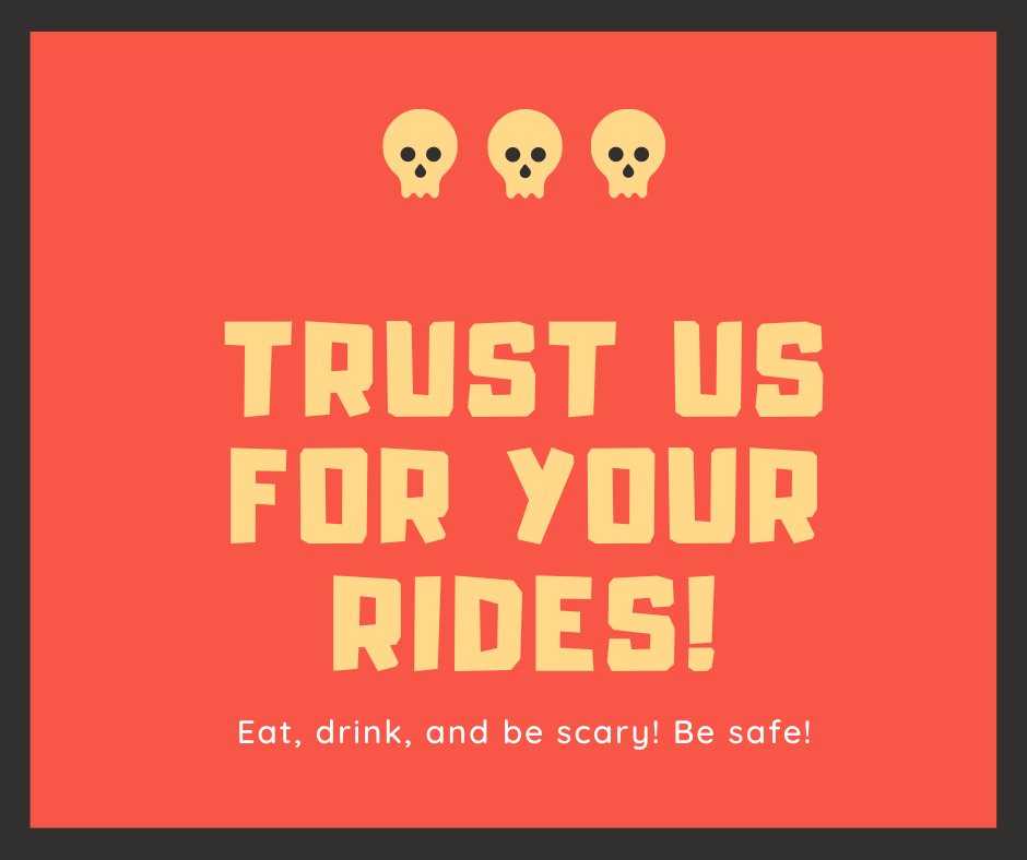 Allstate_Limo's tweet photo. Have a great Halloween 👻👻

Go and scare the town but get home safely. 

Book your ride today 👉https://t.co/5ZfMnMorT5 https://t.co/6zIBfBti75
