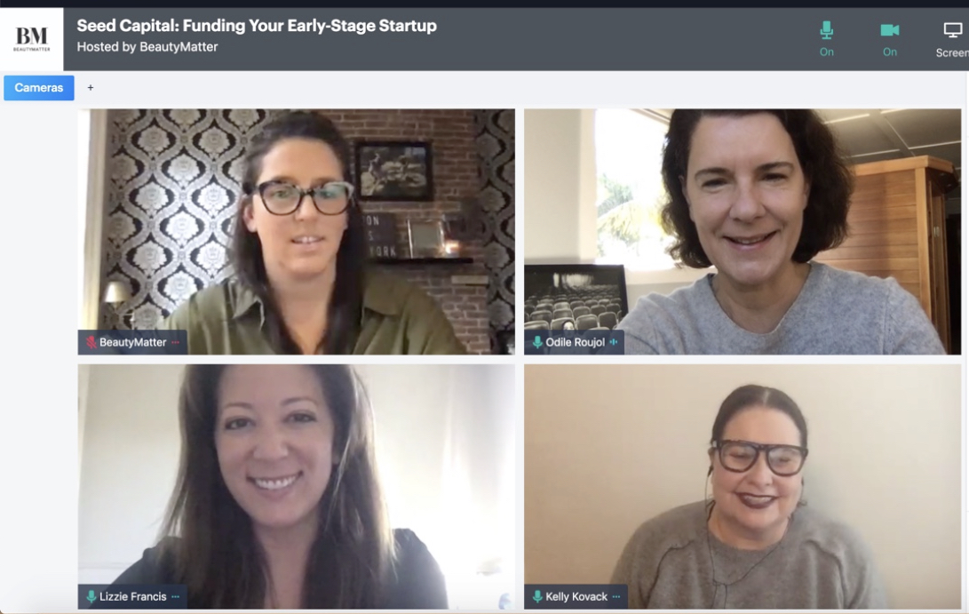 BeautyTechVent1's tweet photo. Check out @odile_roujol latest article: Seed stage capital and fundings. A conversation with #femaleVCs hosted by @Beauty_Matter  https://t.co/dlkxXoN1yl via @LinkedIn https://t.co/FwNfbycXdy