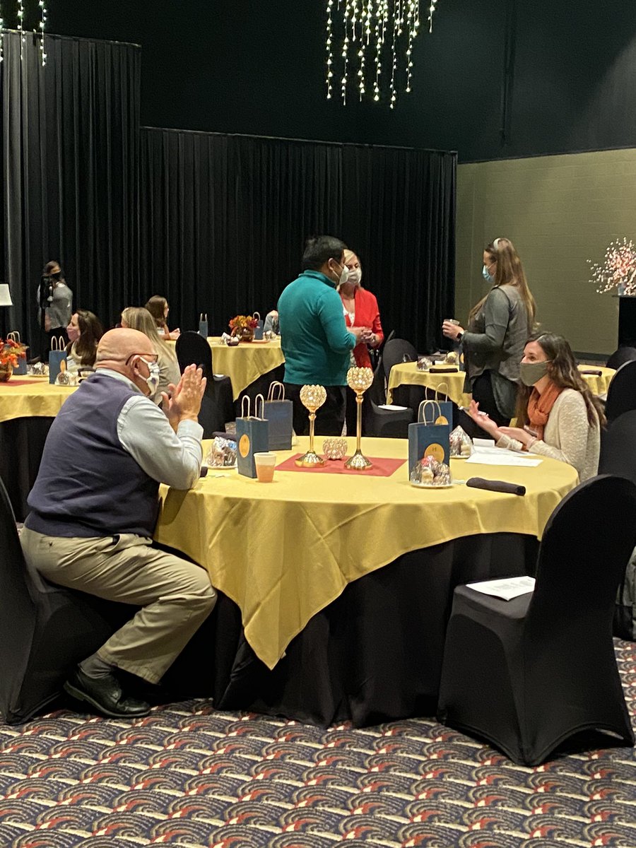 mcsweeneyCAE's tweet photo. @INSAE partnering tonight w/ Minorities in Hospitality and Indiana MPI to demonstrate a responsible approach to returning to in-person events. 60% attendees in-person 40% on livestream. https://t.co/ENylHEvoLg