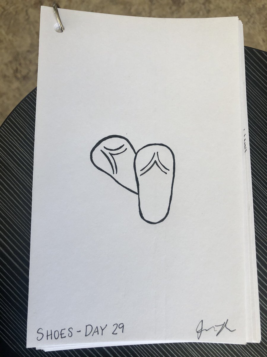 teachingboogie's tweet photo. #shoes #inktober2020 #Inktober #funwithstudents https://t.co/8xk9mXM5ft