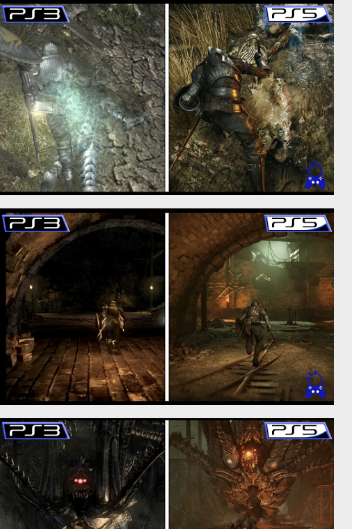 Comparing The PS5 Demon's Souls' Remake Screenshots To The PS3