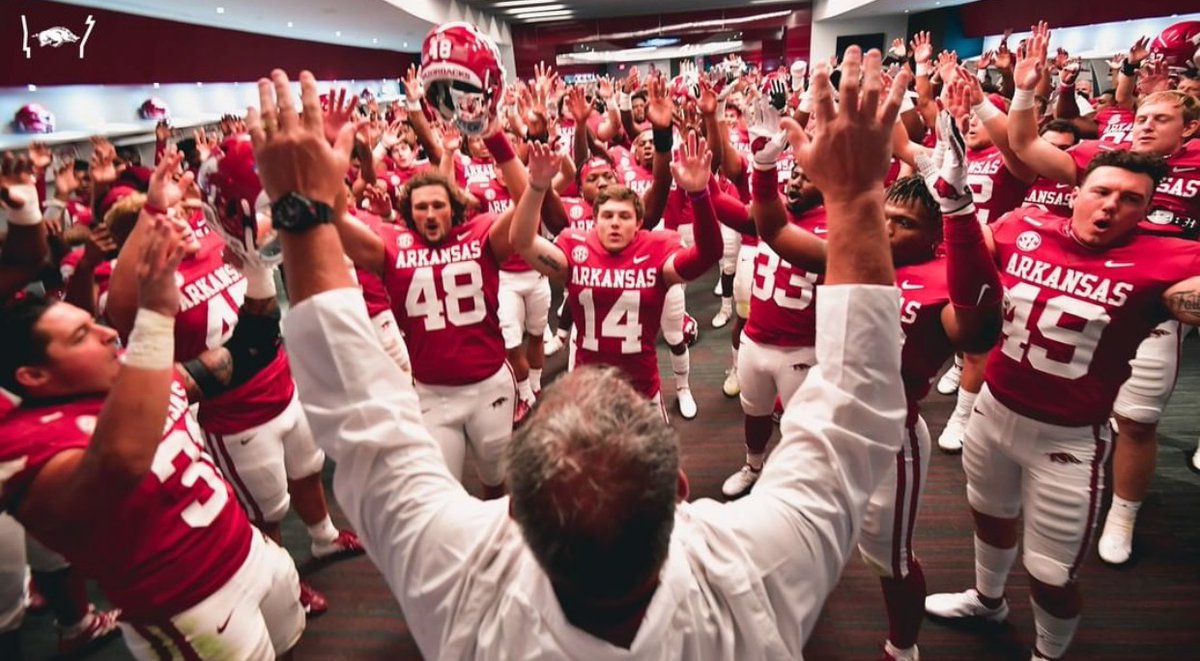 Saturday is the day for sunny skies and warmer weather, friends!

We've all been cooped up this week, so put some real pants on, brush your hair and join us on the patio for Arkansas Razorbacks vs Texas A&amp;M Aggies.

Game starts at 6:30, get here early to secure your spot!
