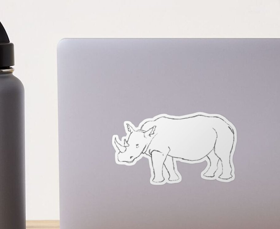 I've been having the itch to get back into art recently and decided to test out Redbubble with a recent doodle. I didn't realize quite how many options they have but it's been fun playing around with it. In case you're wondering here's the drawing as a sticker: