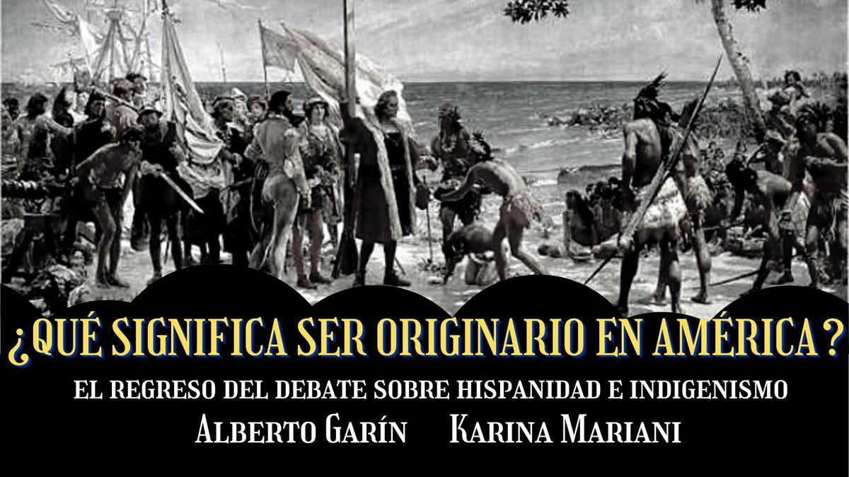 Ya disponible la charla completa junto a Alberto Garín desmontando el mito indigenista:

¿QUÉ SIGNIFICA SER ORIGINARIO EN AMÉRICA?

Pasen por acá 👇
youtu.be/pJIyilwA0KA