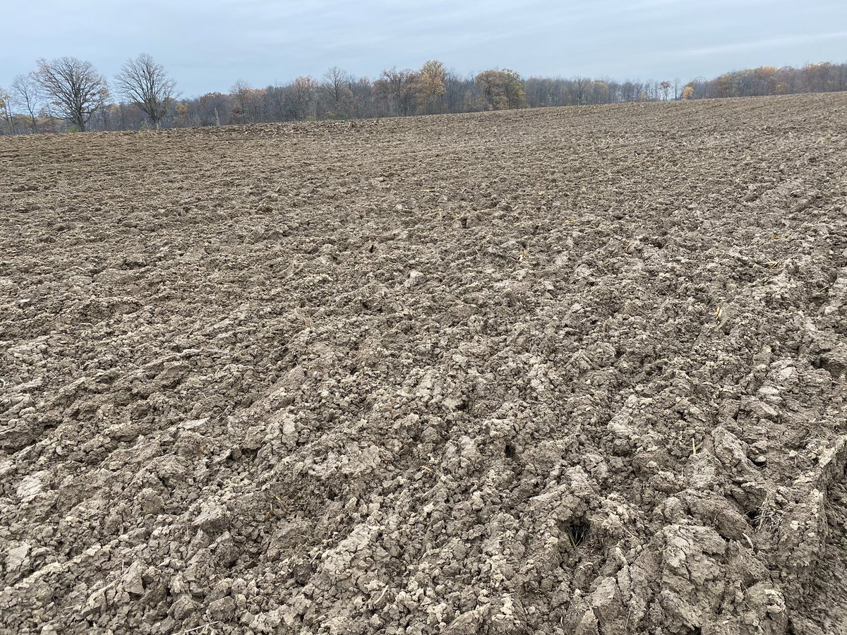 Farmer PSA: don’t ask your agronomist to soil sample your freshly plowed (clay) field. You will promptly be removed from all future free hat giveaways and other free swag. #kiddingnotkidding #nofreehatsforyou