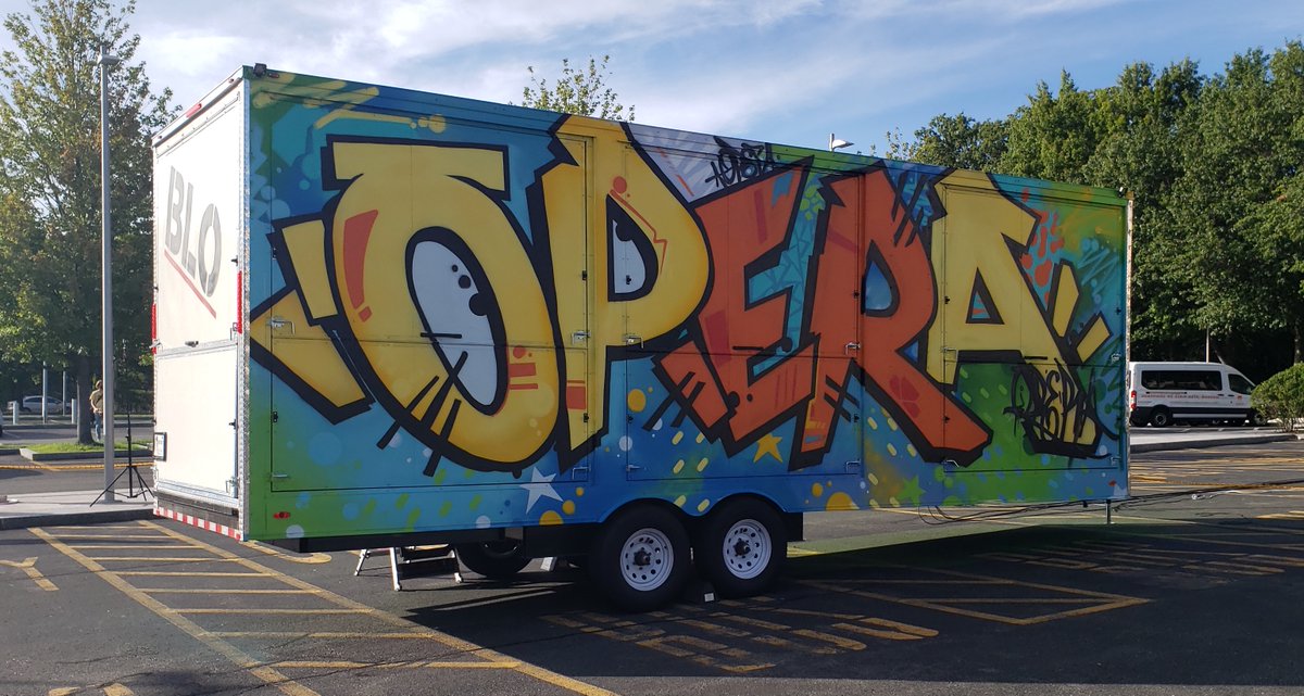 AFHBoston's tweet photo. Our talented team designed and painted this custom mobile performance stage for Boston Lyric Opera!
@BostLyricOpera 

Check out the BLO Street Stage story and stay tuned for their upcoming performances!  https://t.co/hfgwQJBWut

#StreetStageBLO #AFHBoston #bostonlyricopera https://t.co/5Hl26fRAYD