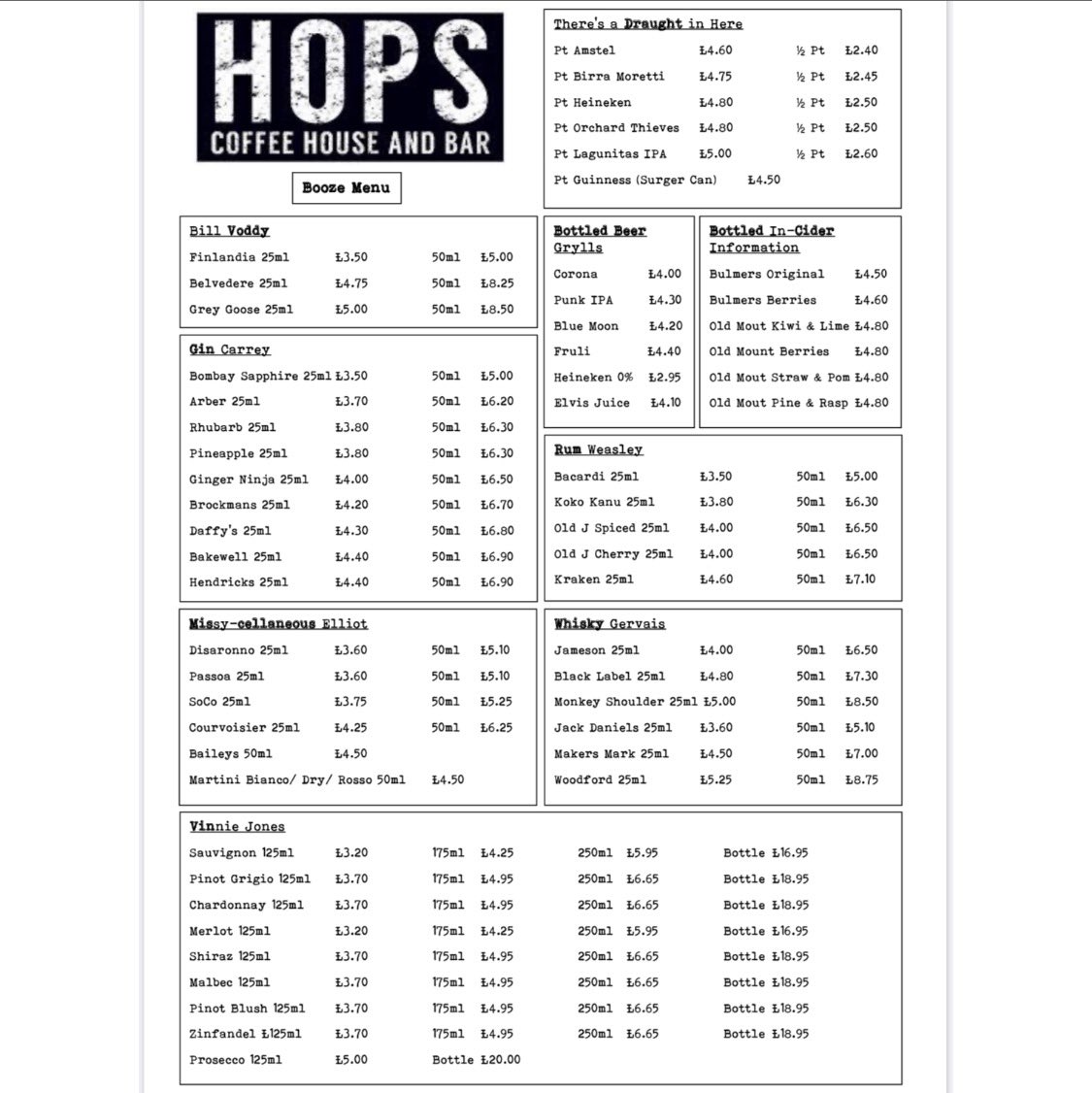 Hop’s Coffee House and Bar tweet media