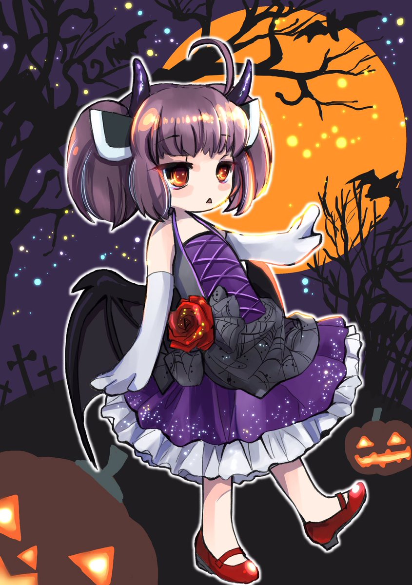 東北きりたん 「#きりたんキラキラ金曜日

ハロウィン?キラたん 」|ikachiyoのイラスト