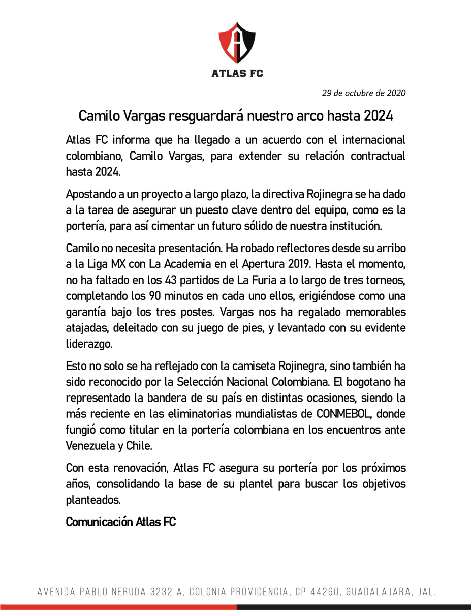 Atlas FC tweet media