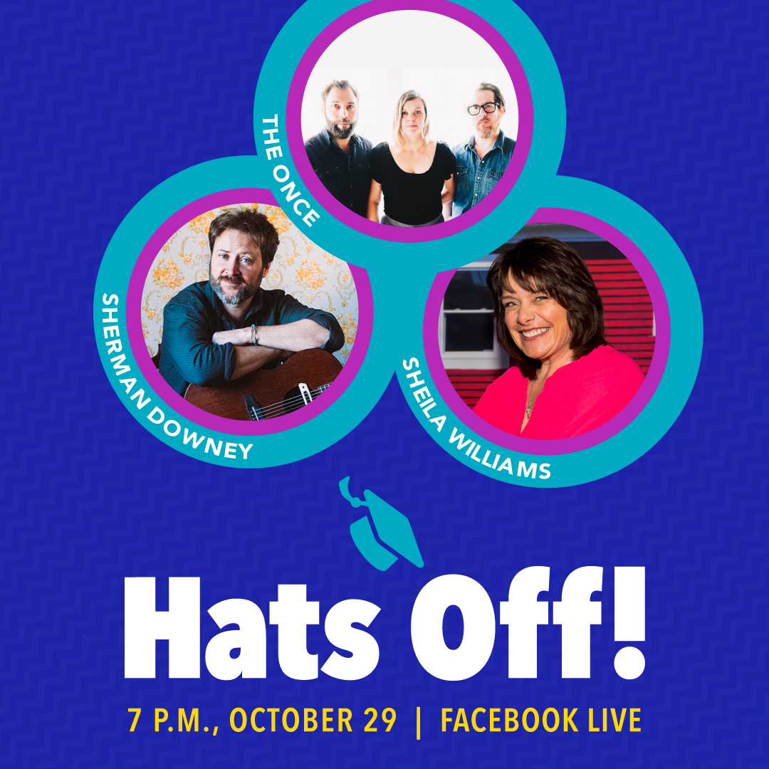 MemorialU's tweet photo. Class of 2020! All of our #MUNgrad2020! It's time to tune in!

Hats Off!, your graduation celebration, is kicking off in 5... 4... 3... 2... 1!

Tune in to FB Live and get the party started with @theonceband, @ShermanDowney, @sheilwilliams, @vianne_timmons and more! https://t.co/D4ssFOY2rq