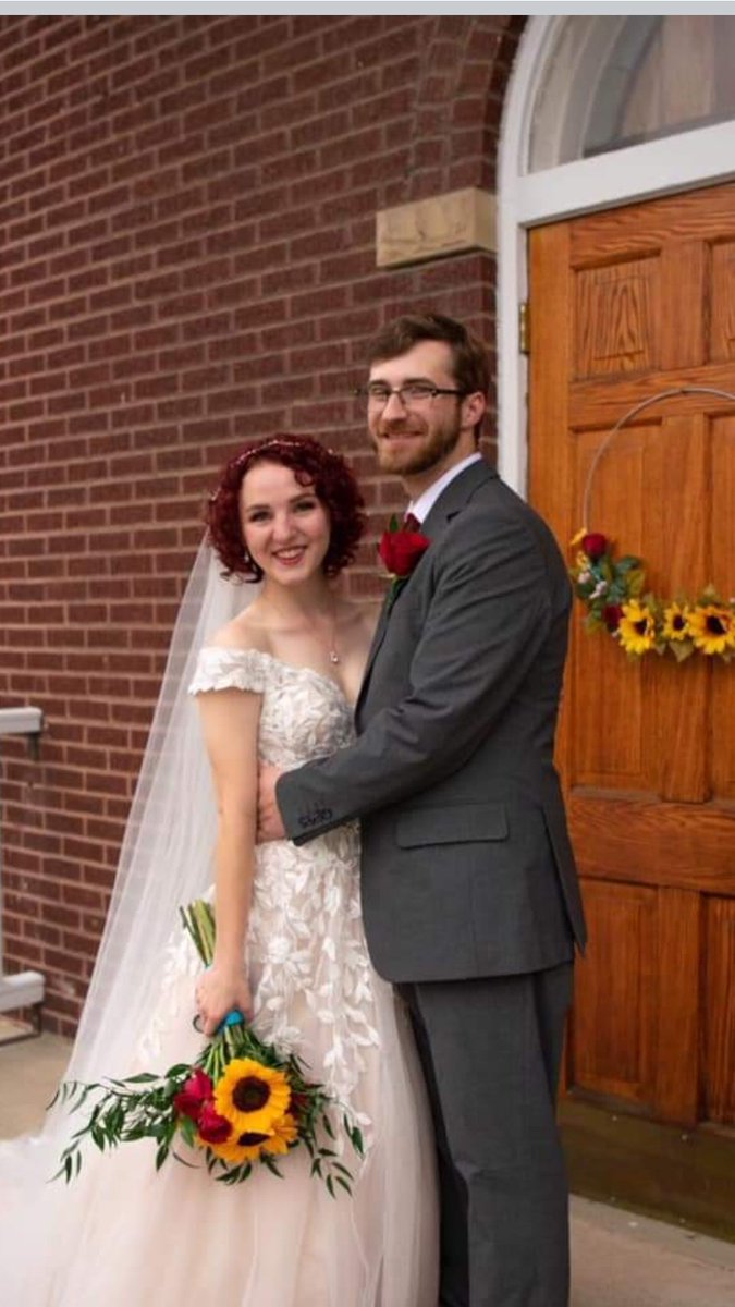 MaryCDaugherty's tweet photo. Couldn't be happier to welcome @stephmakesart97 to our family! Stephanie and Mason make quite a pair! https://t.co/jvMY1r2hS4