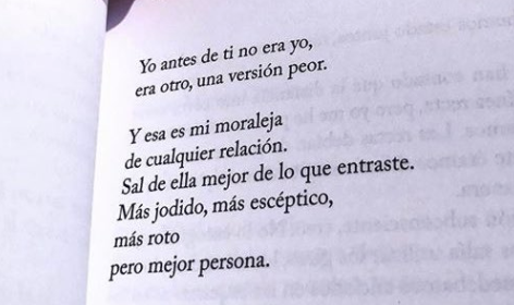 CrAccionpoetica's tweet photo. Que las personas con las que compartís tu vida sirvan para hacerte mejor, como mínimo.
#CarlosMiguelCortés #Innormal @TuristaEnTuPelo https://t.co/N4PbI8CFZn