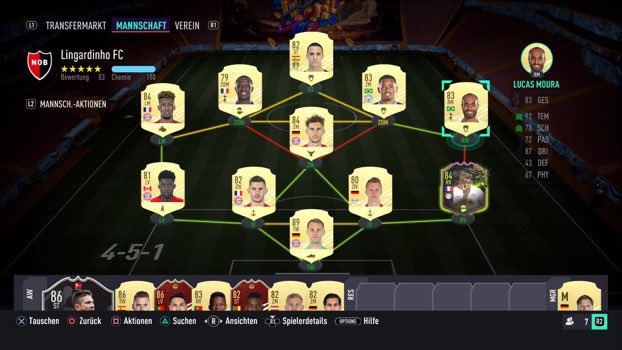 ZeitBW's tweet image. #SheeshTeam @sheeshTUBE Hey Yaya und Community das ist mein Team! Alle tradeable ausser Mukiele, Sissoko und Bank. Habe 300K zur verfügung. Suche eine alternative da mir Martial nicht gefällt.              Danke vielmals
LG