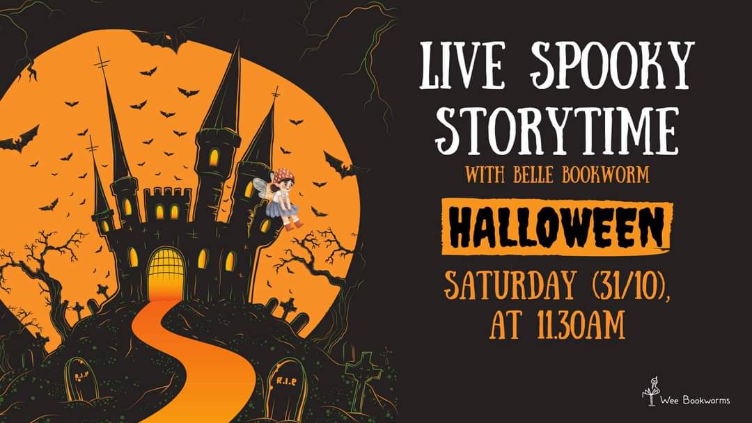 NIFamilyBlog's tweet photo. Live Spooky Storytime with Wee Bookworms on Saturday 31st October at 11.30am ππ»
https://t.co/zMidUoUEvm
#halloween #kidsactivities #midtermfun #storytime #BelfastHour #BigOnTasteGreatOnPrice π https://t.co/IlmrL2gWx0