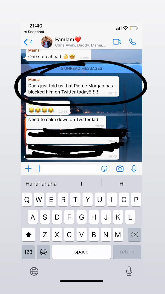Charlote_Birch's tweet photo. Meanwhile in the family group chat 🤣🤣🤣🤣 @piersmorgan https://t.co/fIP9kiNNWz