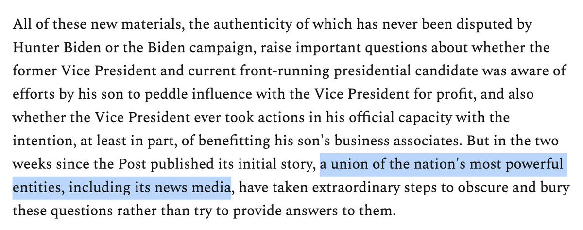 Glenn suggests, in a piece that talks about at least four different news media outlets reporting on this, that the "news media" was unified against this story in some kind of nefarious plot.